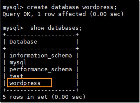 搭建Mysql_使用RDS for MySQL搭建WordPress